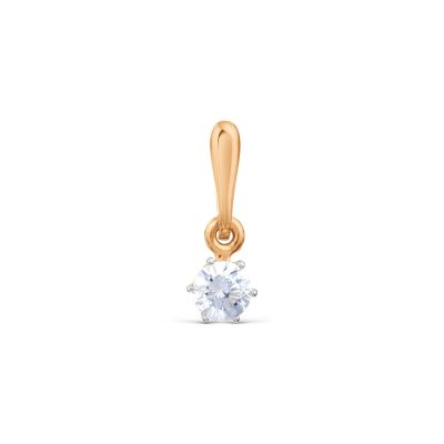 

Подвеска с Swarovski Zirconia Линии Любви, Подвески и кулоны Т142034343