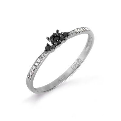 

Кольцо с бриллиантами и Swarovski Zirconia Линии Любви, Кольцо Т331017140-01