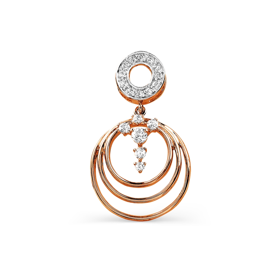 

Подвеска с фианитами Линии Любви