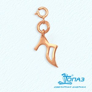

Подвеска из красного золота Линии Любви, Подвески и кулоны Т100031137