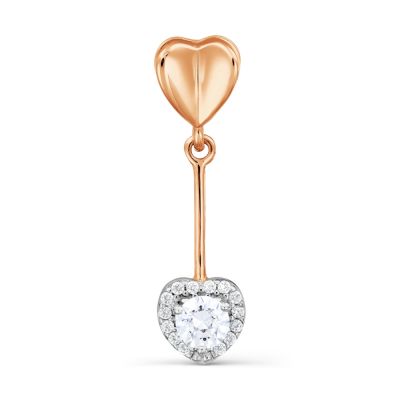 

Подвеска с Swarovski Zirconia Линии Любви, Подвески и кулоны Т147034545