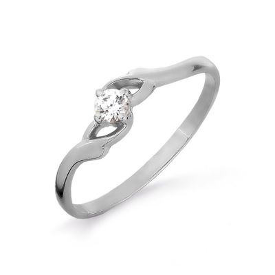 

Кольцо с Swarovski Zirconia Линии Любви, Кольцо Т302016176