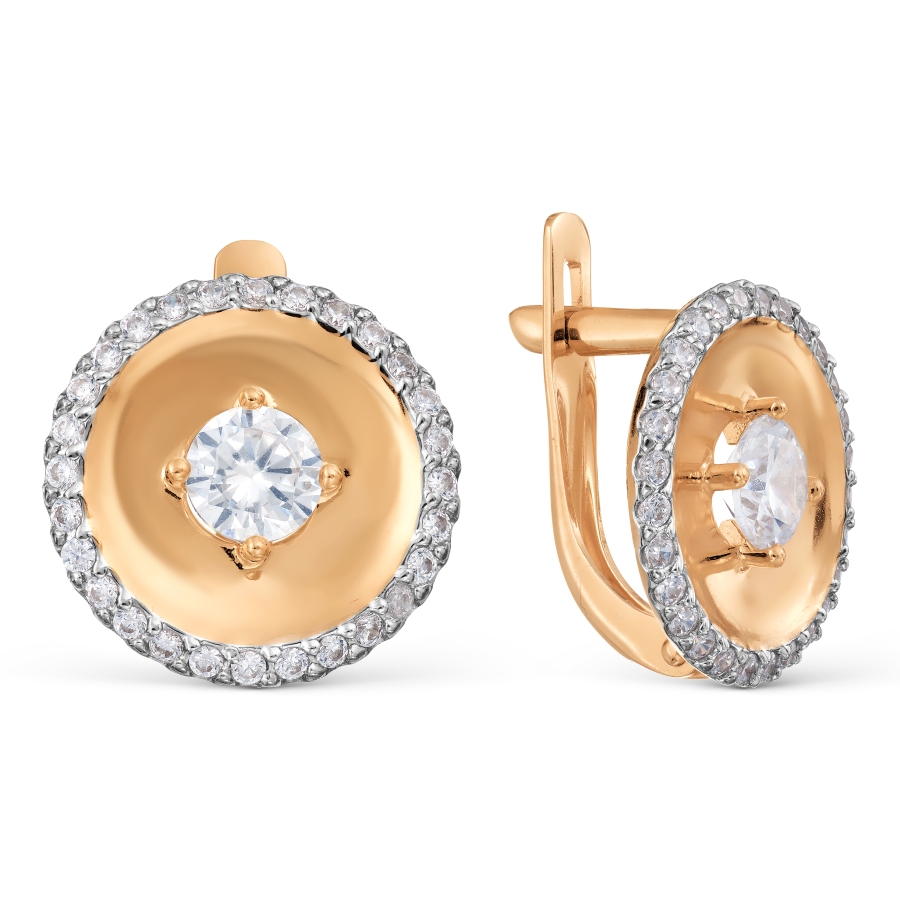 

Серьги с фианитами Линии Любви, Серьги Т147029958