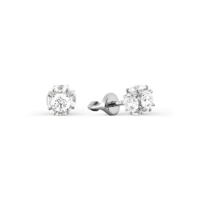 

Серьги с фианитами Premium Линии Любви, Серьги Т302026995
