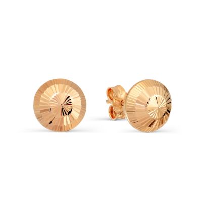 

Серьги из красного золота Линии Любви, Серьги Т100627712