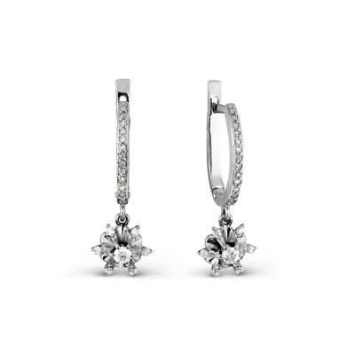 

Серьги с бриллиантами Линии Любви, Серьги Т301026725