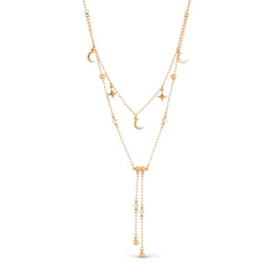 

Колье с Swarovski Zirconia Линии Любви, Колье Т10711673
