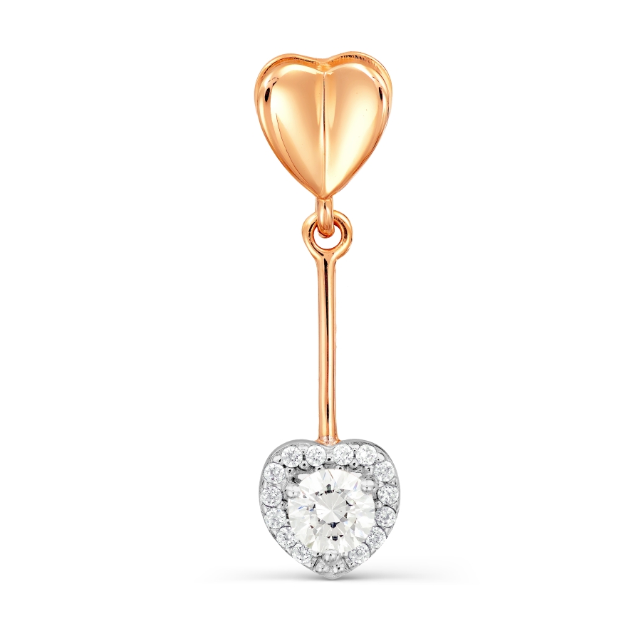 

Подвеска с Swarovski Zirconia Линии Любви