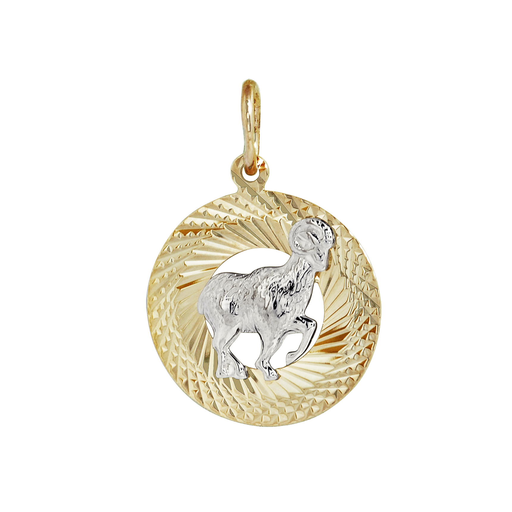 

Подвеска из желтого золота Линии Любви