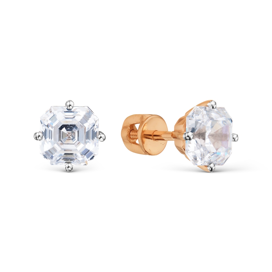 

Серьги с Swarovski Zirconia Линии Любви, Серьги Т142028759