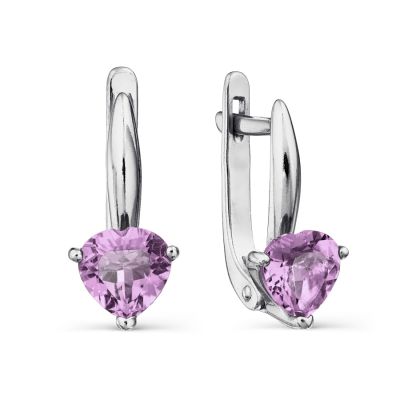 

Серьги с аметистами Линии Любви, Серьги Т701022627