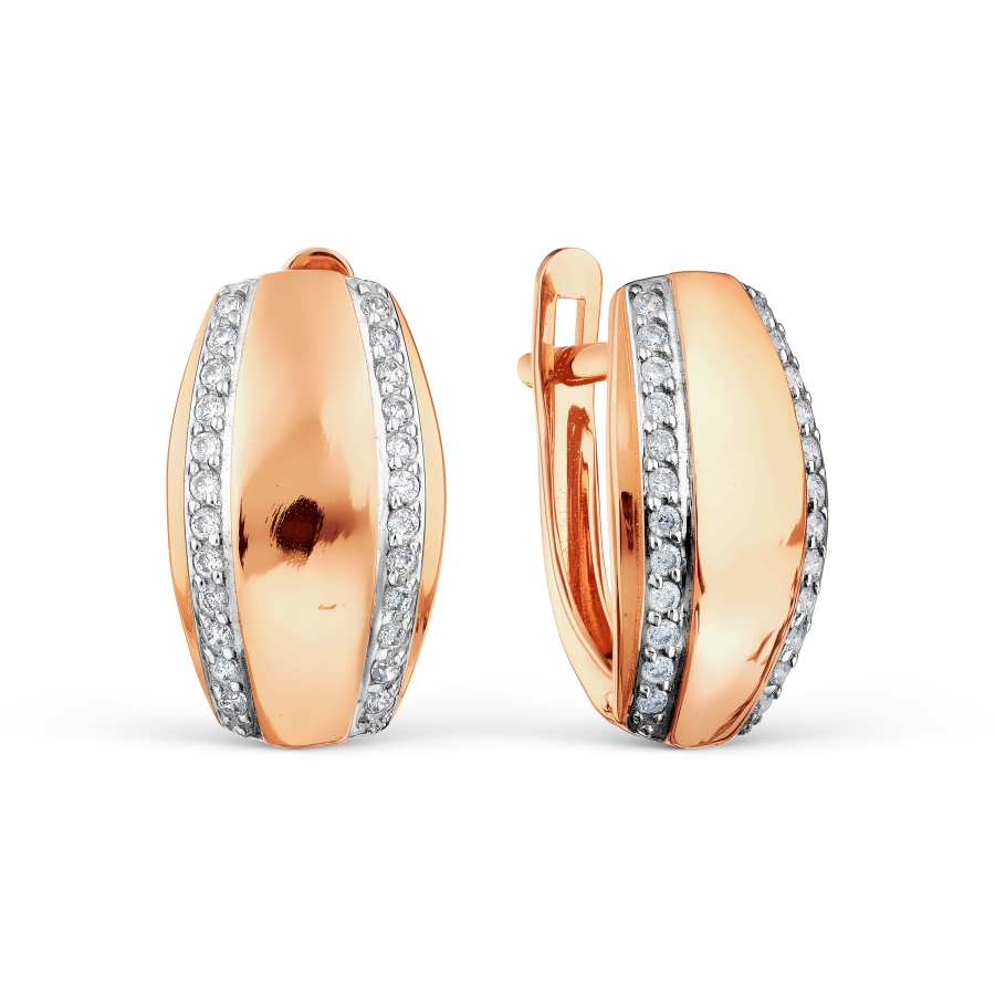 

Серьги с фианитами Линии Любви, Серьги Т147028238