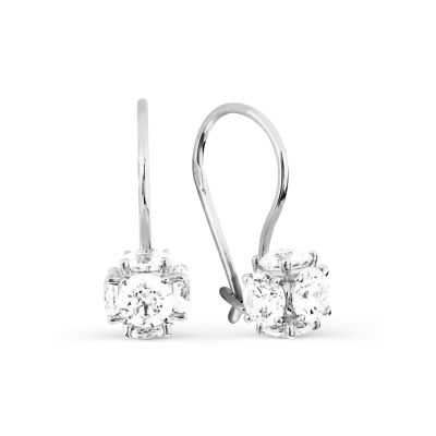 

Серьги с Swarovski Zirconia Линии Любви, Серьги Т302026991