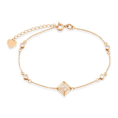 

Браслет с Swarovski Zirconia Линии Любви, Браслет Т10710946