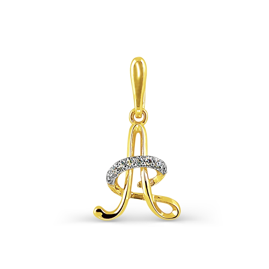 

Подвеска с фианитами Линии Любви