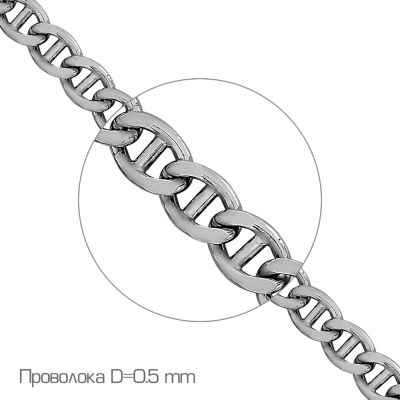 

Цепочка из серебра Линии Любви, Цепь Ц1ТР07ОК052100