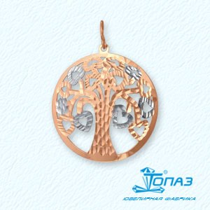 

Подвеска из красного золота Линии Любви, Подвески и кулоны Т140631303