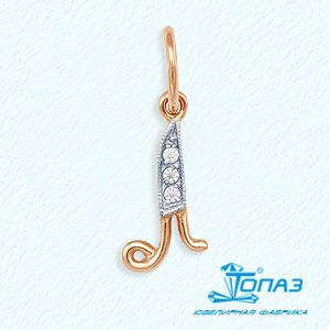 

Подвеска с фианитами Линии Любви