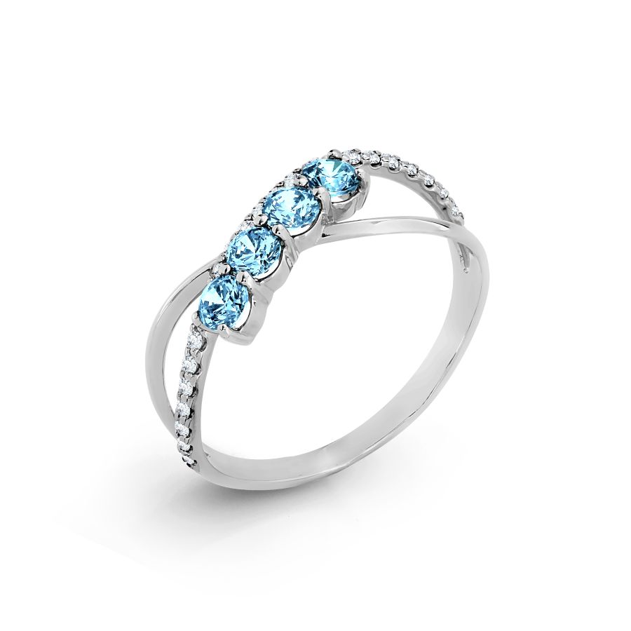 

Кольцо с Swarovski Zirconia Линии Любви, Кольцо Т307017360-02