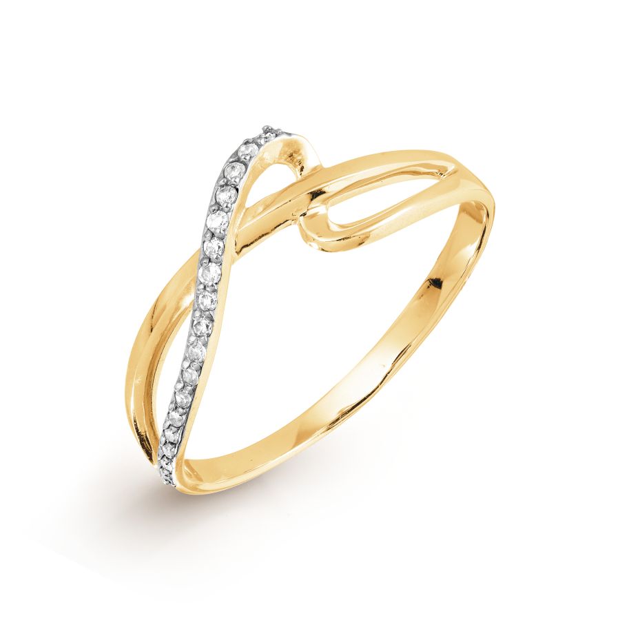 

Кольцо с бриллиантами Линии Любви, Кольцо Т946017314