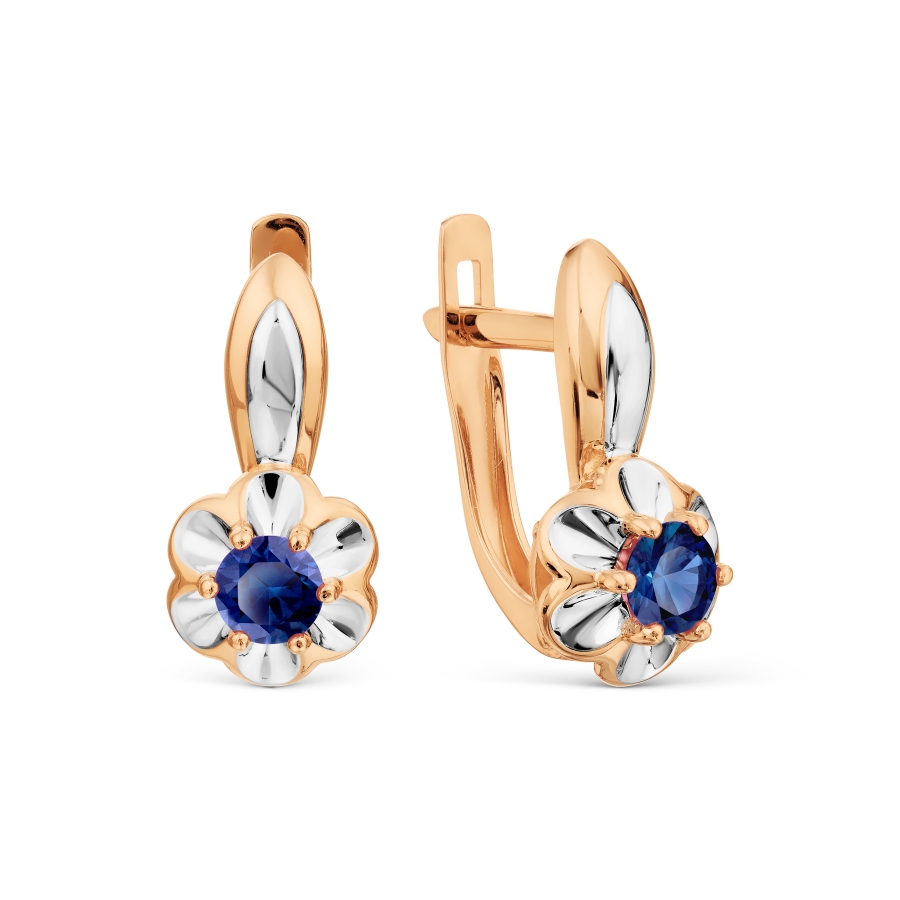 

Серьги с сапфирами Линии Любви, Серьги Т141029921