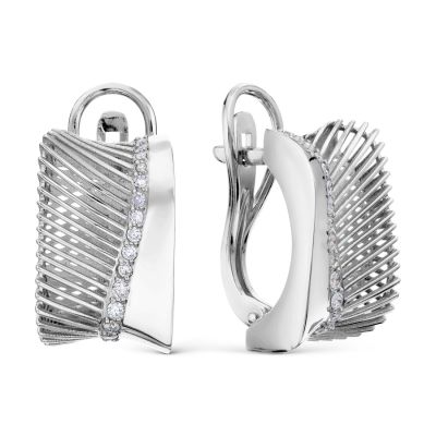 

Серьги с бриллиантами Линии Любви, Серьги Т30102Б948