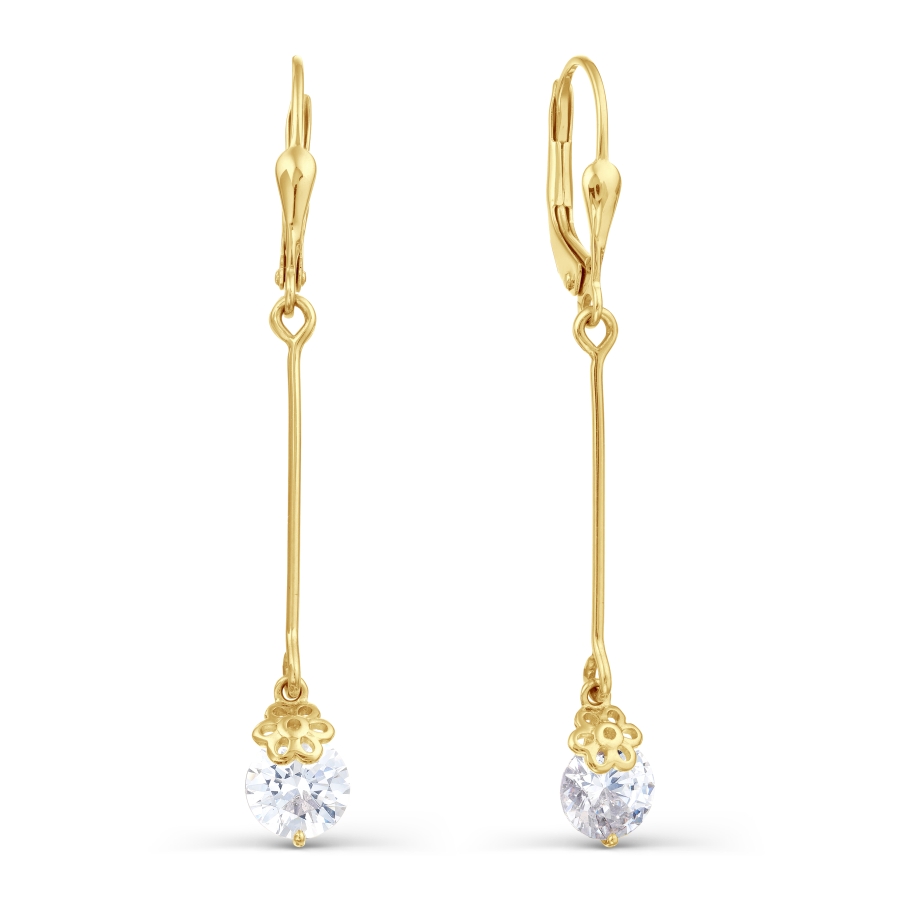 

Серьги с Swarovski Zirconia Линии Любви, Серьги Т902027542