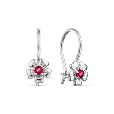 

Серьги с Swarovski Zirconia Линии Любви, Серьги Т30202Б233