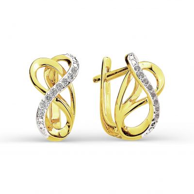 

Серьги с фианитами Линии Любви, Серьги Т942023812