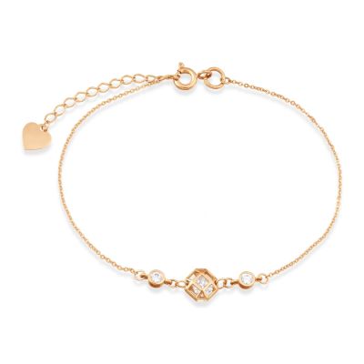 

Браслет с Swarovski Zirconia Линии Любви, Браслет Т10710945