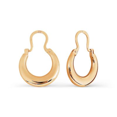

Серьги из красного золота Линии Любви, Серьги Т100026464