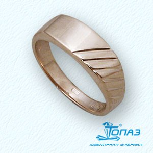 

Кольцо из красного золота Линии Любви, Кольцо 100017679