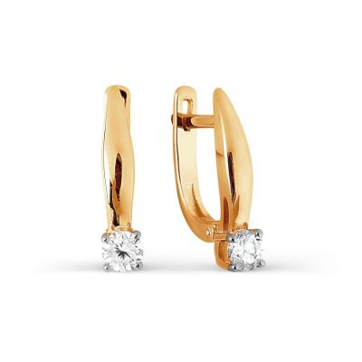 

Серьги с Swarovski Zirconia Линии Любви, Серьги Т142027128