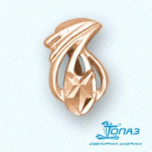 

Подвеска из красного золота Линии Любви, Подвески и кулоны Т10063218