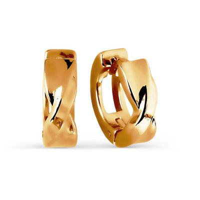 

Серьги из красного золота Линии Любви, Серьги Т100026330