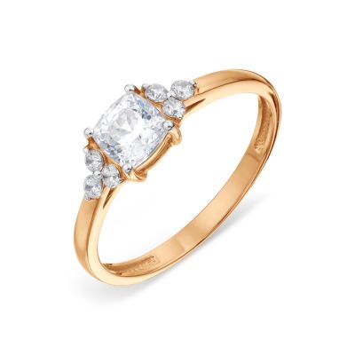 

Кольцо с Swarovski Zirconia Линии Любви, Кольцо Т14201А350