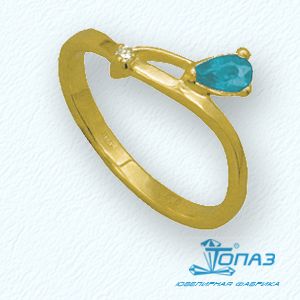 

Кольцо с фианитами Линии Любви, Кольцо Т90201127