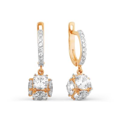 

Серьги с Swarovski Zirconia Линии Любви, Серьги Т147026863