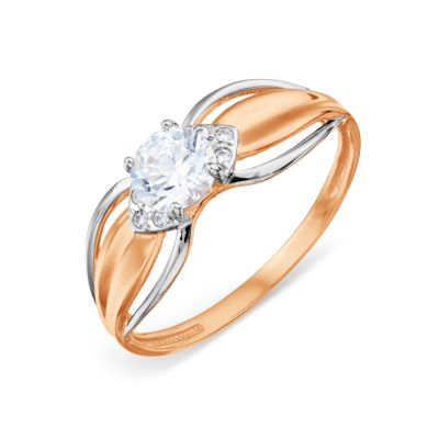 

Кольцо с Swarovski Zirconia Линии Любви, Кольцо Т147018667