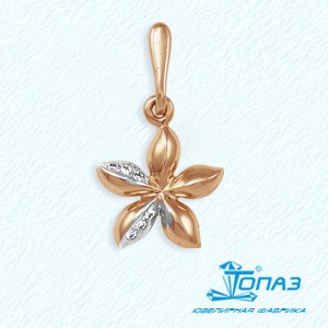 

Подвеска с фианитами Линии Любви, Подвески и кулоны Т142031801