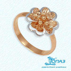 

Кольцо из красного золота Линии Любви, Кольцо Т140612328