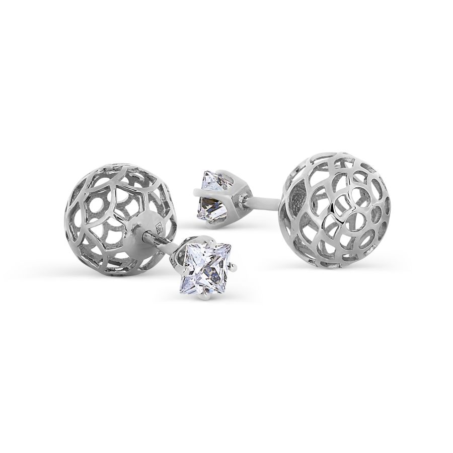 

Серьги с Swarovski Zirconia Линии Любви, Серьги Т332027482