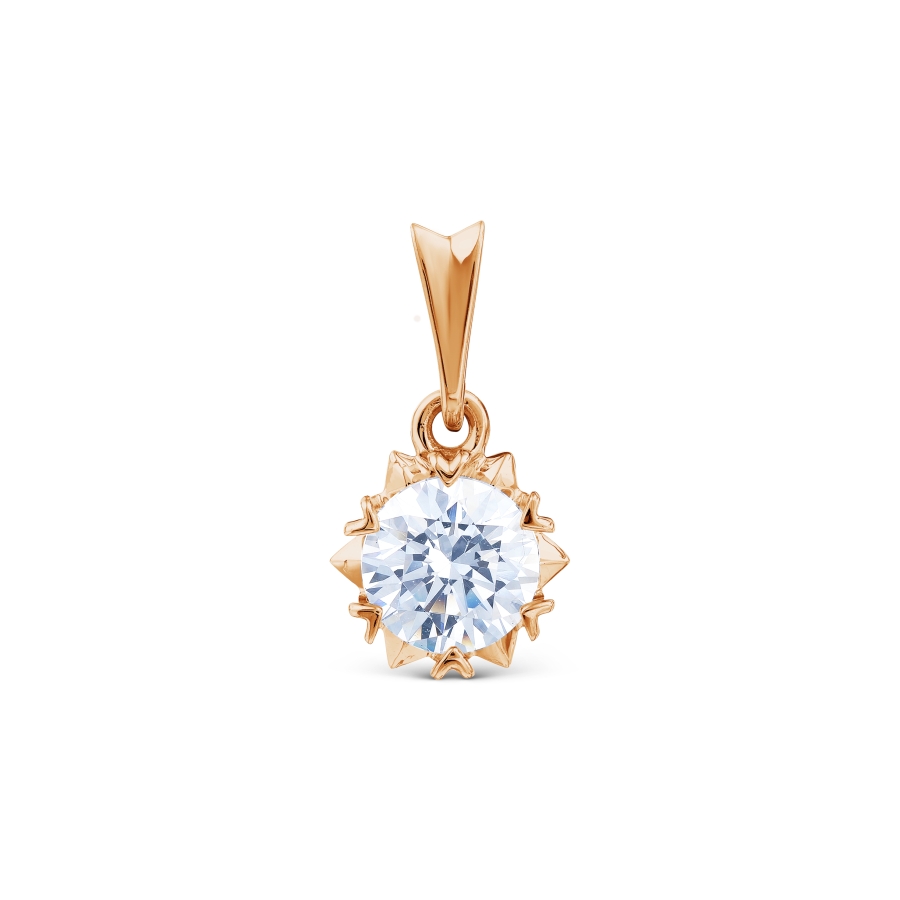 

Подвеска с Swarovski Zirconia Линии Любви