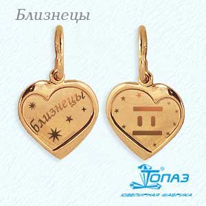 

Подвеска из красного золота Линии Любви, Подвески и кулоны Т100932274