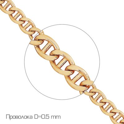 

Цепочка из серебра Линии Любви, Цепь Ц1ТР07ПЗ052100