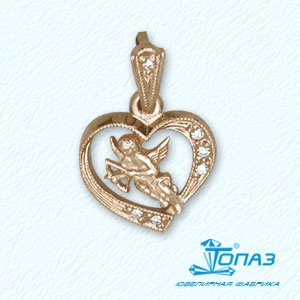 

Подвеска с фианитами Линии Любви