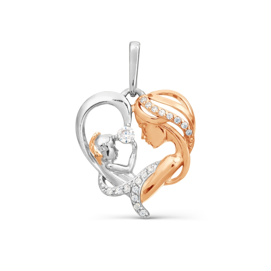 

Подвеска с фианитами Линии Любви