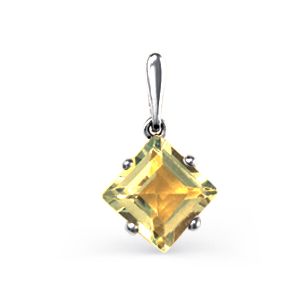 

Подвеска с цитрином Линии Любви