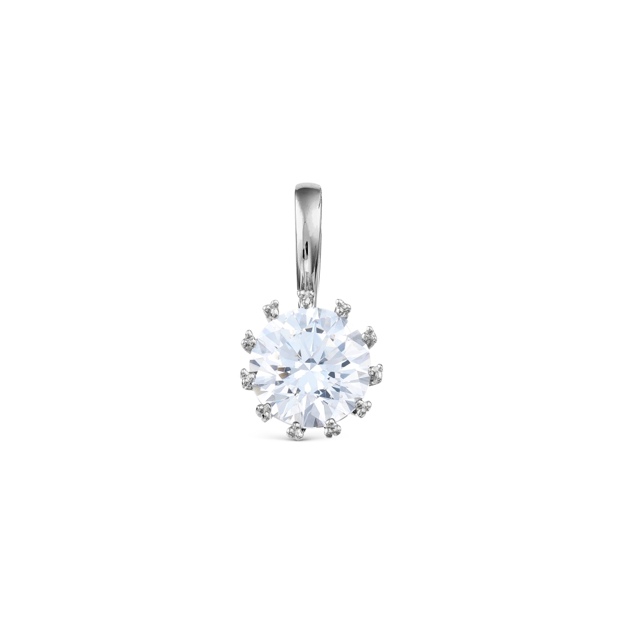 

Подвеска с Swarovski Zirconia Линии Любви
