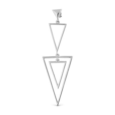 

Серьги из серебра Линии Любви, Серьги Т740028043
